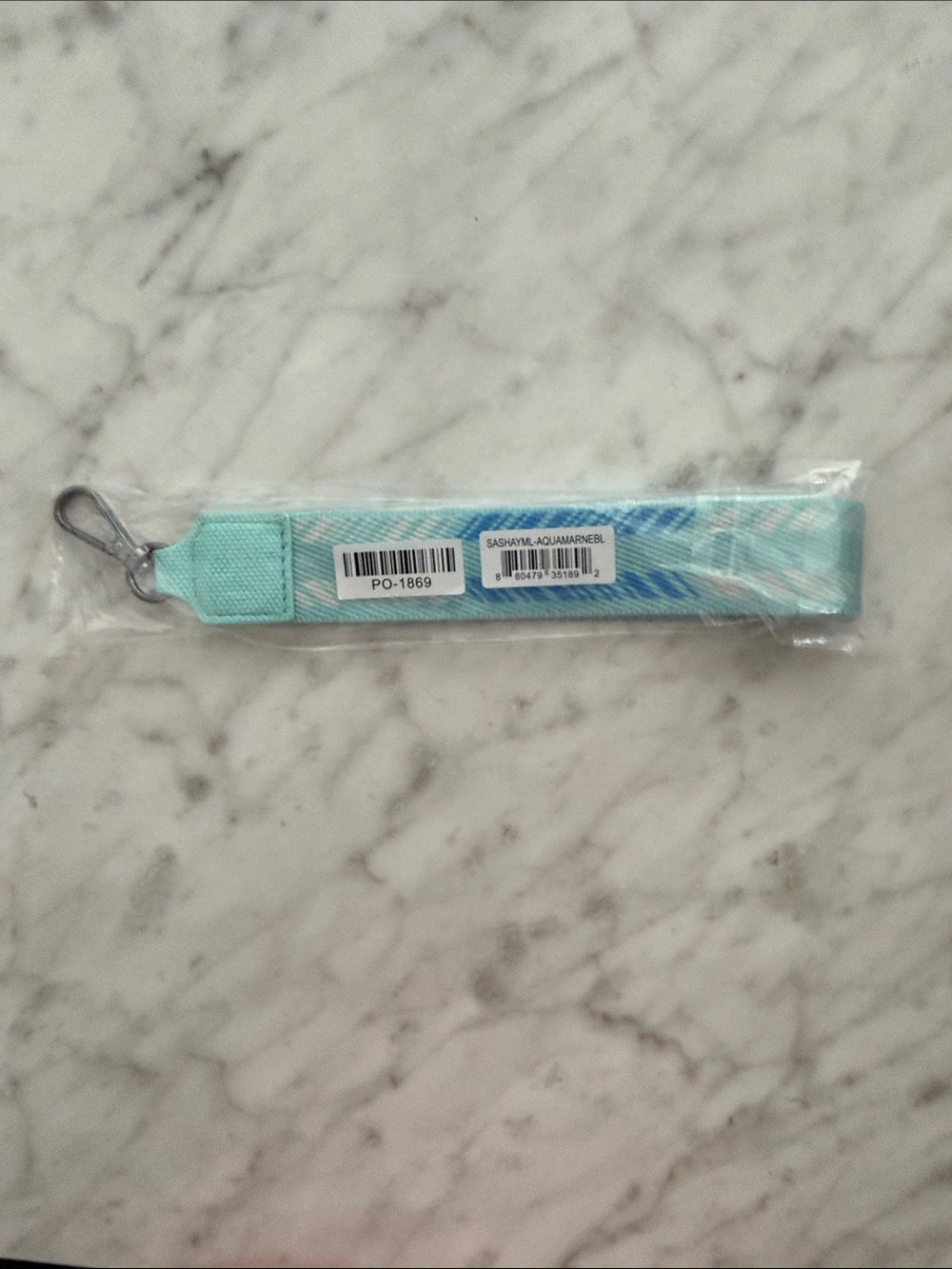 Lug Sashay Matte Luxe VL Wristlet Strap in Aquamarine NWT - Picture 5 of 7